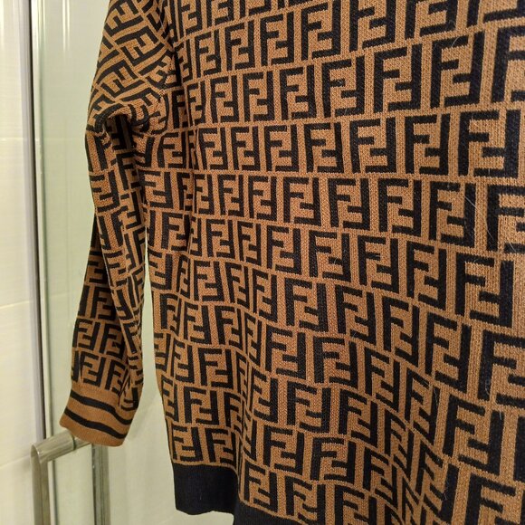 Fendi Monogram Crewneck Knit Top - Picture 3 of 8